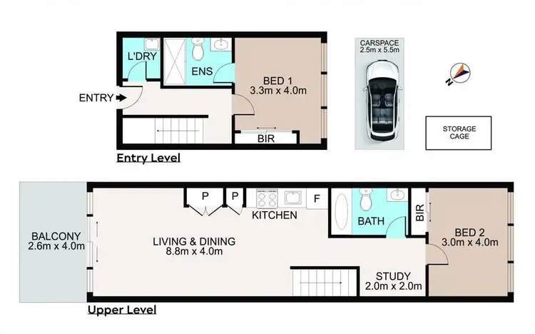 Floorplan of Homely apartment listing, 852/14B Anthony Road, West Ryde NSW 2114