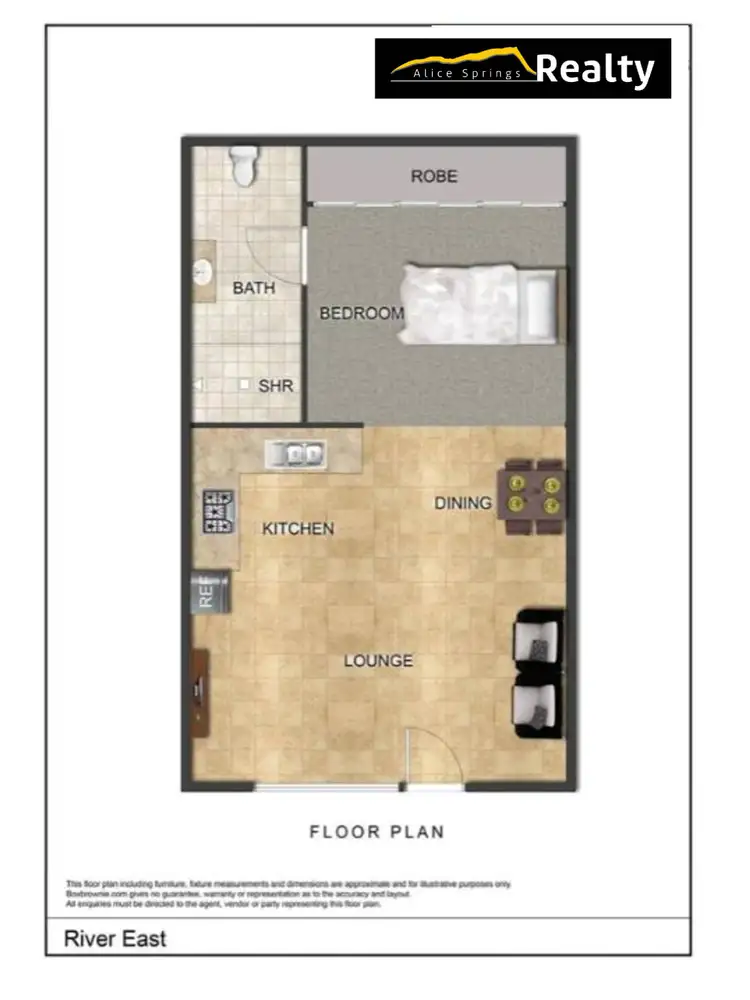 Floorplan of Homely unit listing, 13/6 Stephens Road, Mount Johns NT 874