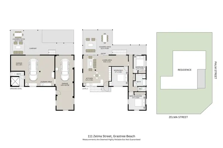 Floorplan of Homely house listing, 111 Zelma Street, Grasstree Beach QLD 4740