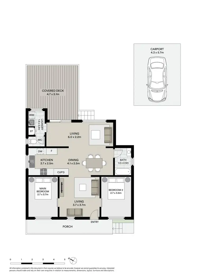 Floorplan of Homely house listing, 3 Market Street, Fingal Bay NSW 2315