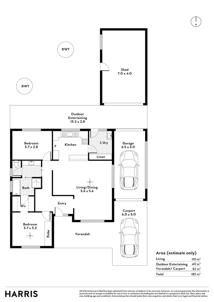 Floorplan of Homely house listing, 2B Goyder Street, Goolwa SA 5214