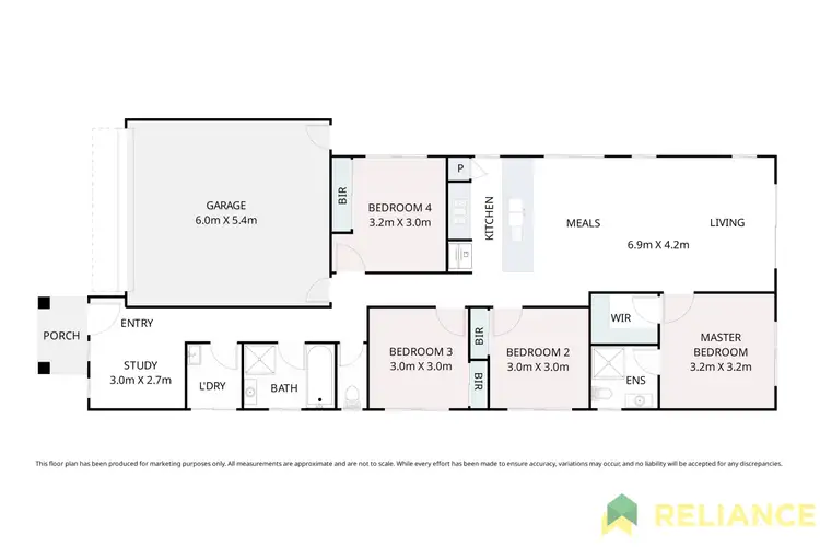 Floorplan of Homely house listing, 6 Pigdon Street, Weir Views VIC 3338