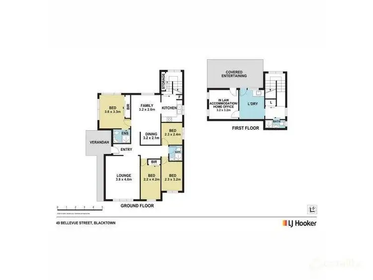 Floorplan of Homely house listing, 49 Bellevue Street, Blacktown NSW 2148