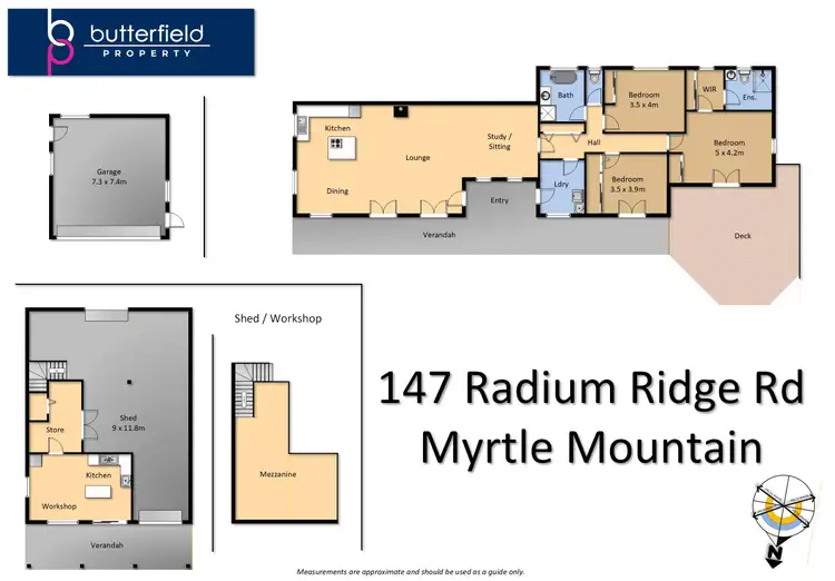 Floorplan of Homely house listing, 147 Radium Ridge Road, Myrtle Mountain NSW 2550