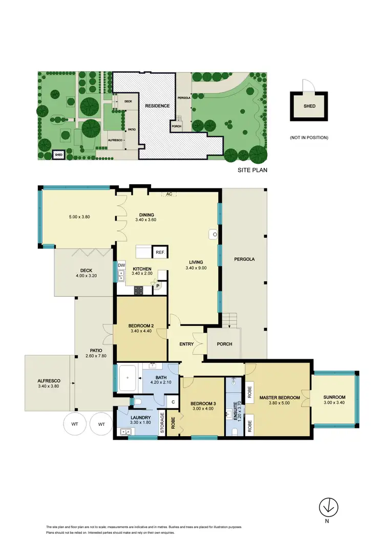 Floorplan of Homely house listing, 71 Main Road, Hepburn Springs VIC 3461
