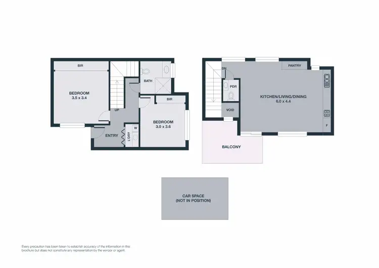 Floorplan of Homely unit listing, 10/10-12 Ralph Street, Reservoir VIC 3073
