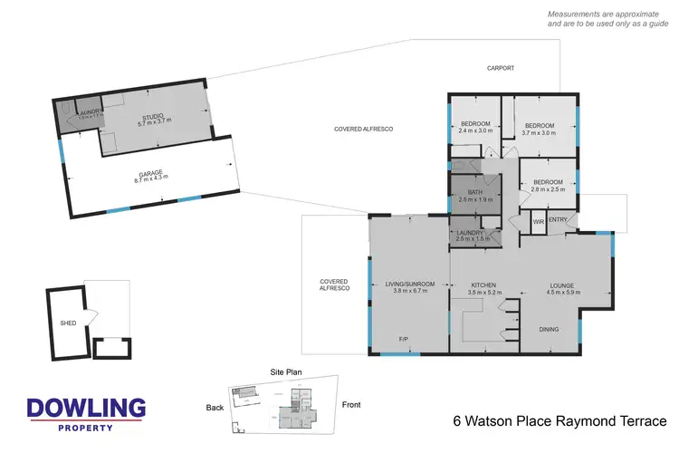 Floorplan of Homely house listing, 6 Watson Place, Raymond Terrace NSW 2324