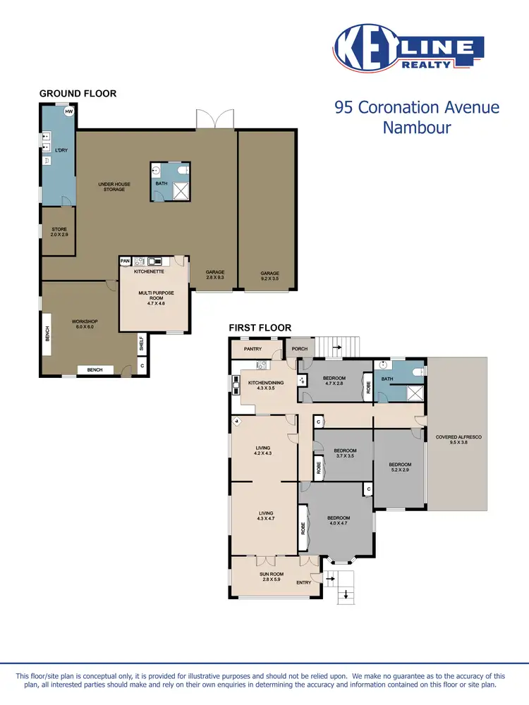 Floorplan of Homely house listing, 95 Coronation Avenue, Nambour QLD 4560