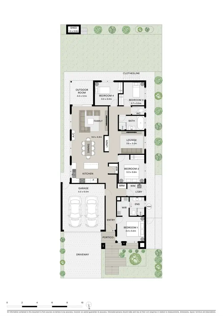 Floorplan of Homely house listing, 5 Evergreen Street, Armstrong Creek VIC 3217