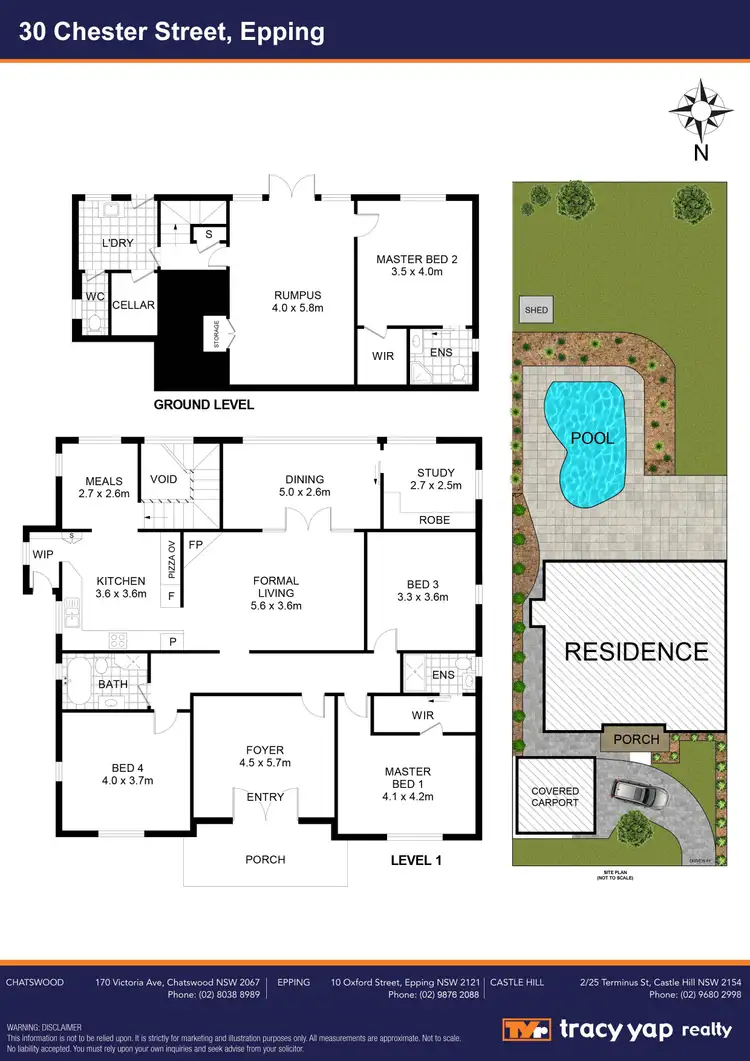 Floorplan of Homely house listing, 30 Chester Street, Epping NSW 2121