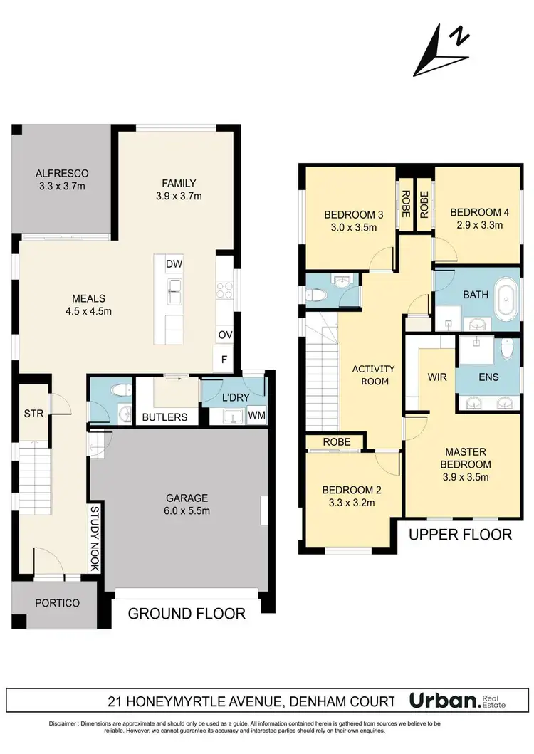 Floorplan of Homely house listing, 21 Honeymyrtle Avenue, Denham Court NSW 2565