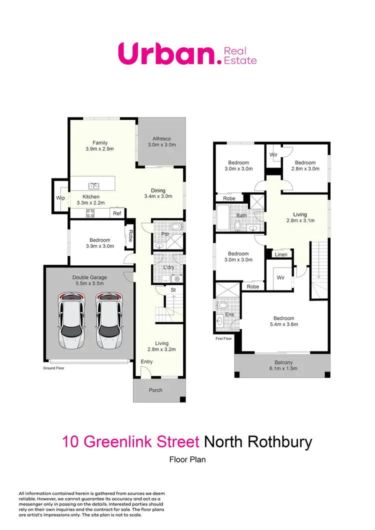 Floorplan of Homely house listing, 10 Greenlink Street, North Rothbury NSW 2335