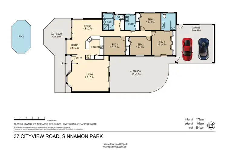 Floorplan of Homely house listing, 37 Cityview Road, Sinnamon Park QLD 4073
