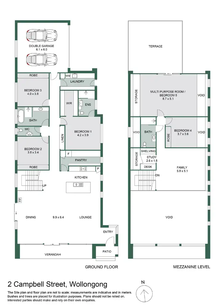 Floorplan of Homely house listing, 2 Campbell Street, Wollongong NSW 2500