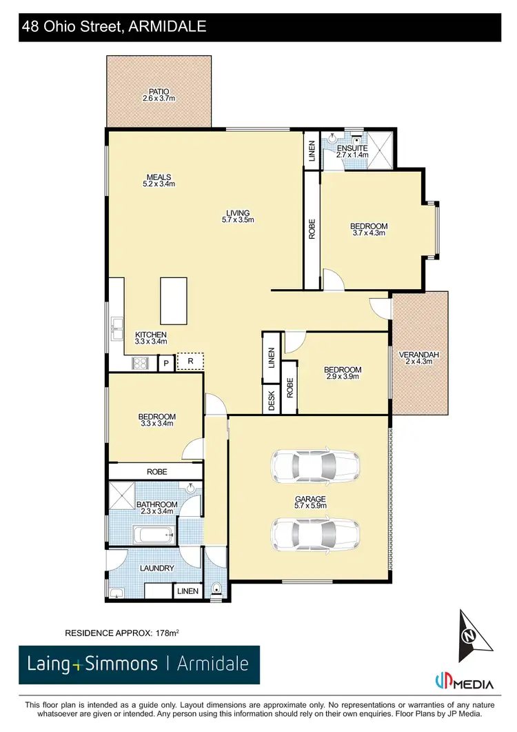 Floorplan of Homely house listing, 48 Ohio Street, Armidale NSW 2350