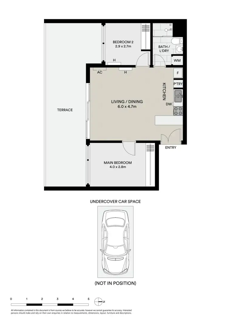 Floorplan of Homely apartment listing, 111A/33 Inkerman Street, St Kilda VIC 3182