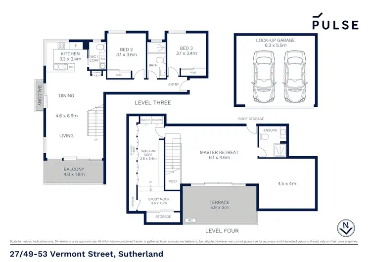 Floorplan of Homely unit listing, 27/49-53 Vermont Street, Sutherland NSW 2232