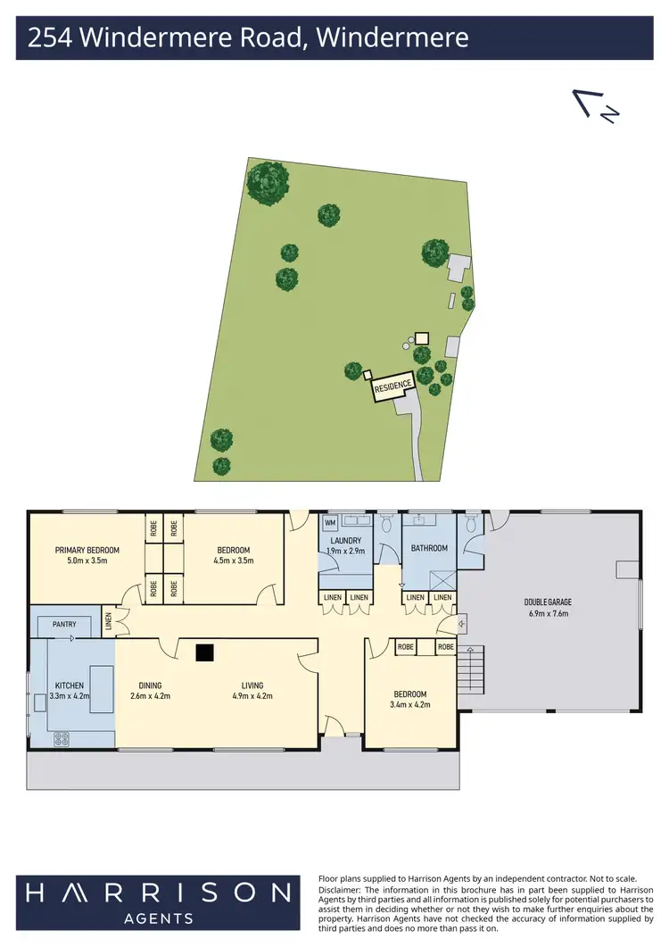 Floorplan of Homely house listing, 254 Windermere Road, Windermere TAS 7252