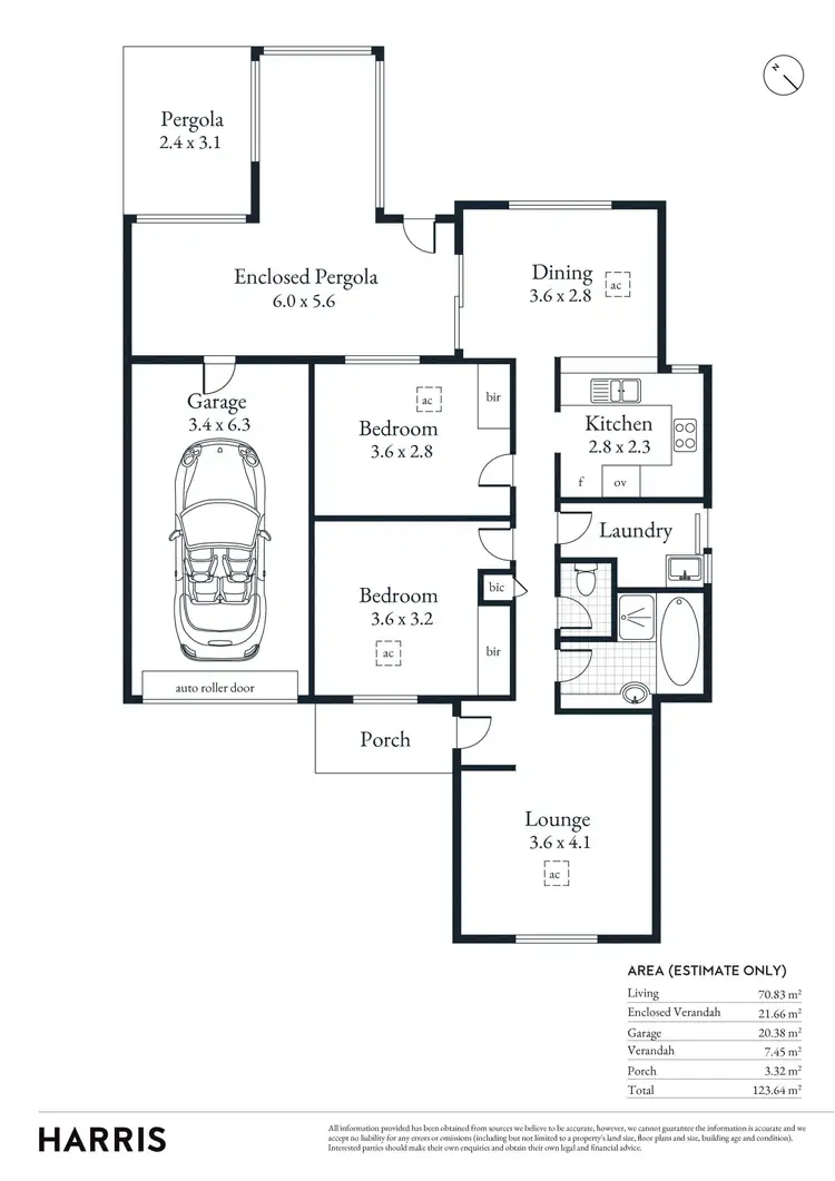 Floorplan of Homely unit listing, 15/17-19 Zwerner Drive, Hallett Cove SA 5158