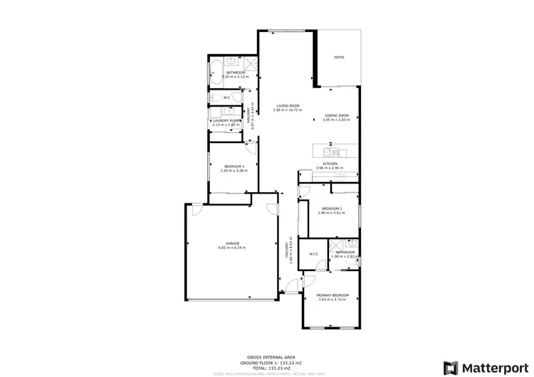 Floorplan of Homely house listing, 8 Lachlan Court, Mildura VIC 3500