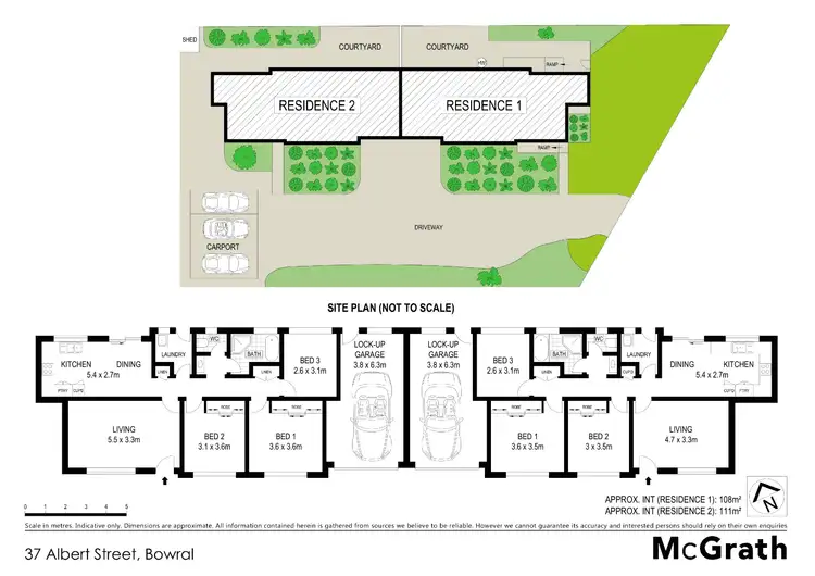 Floorplan of Homely villa listing, 37 Albert Street, Bowral NSW 2576