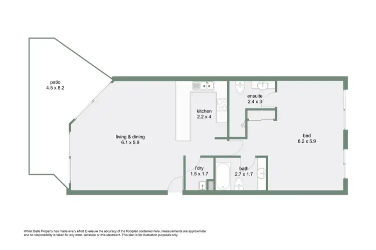 Floorplan of Homely apartment listing, 51/9 Veivers Road, Palm Cove QLD 4879