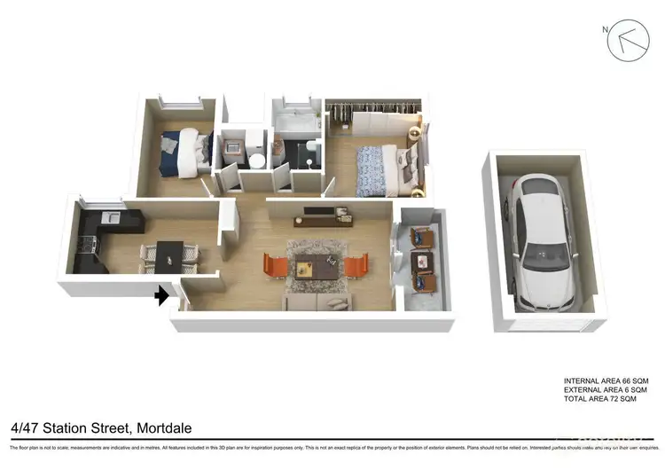 Floorplan of Homely unit listing, 4/47-51 Station Street, Mortdale NSW 2223