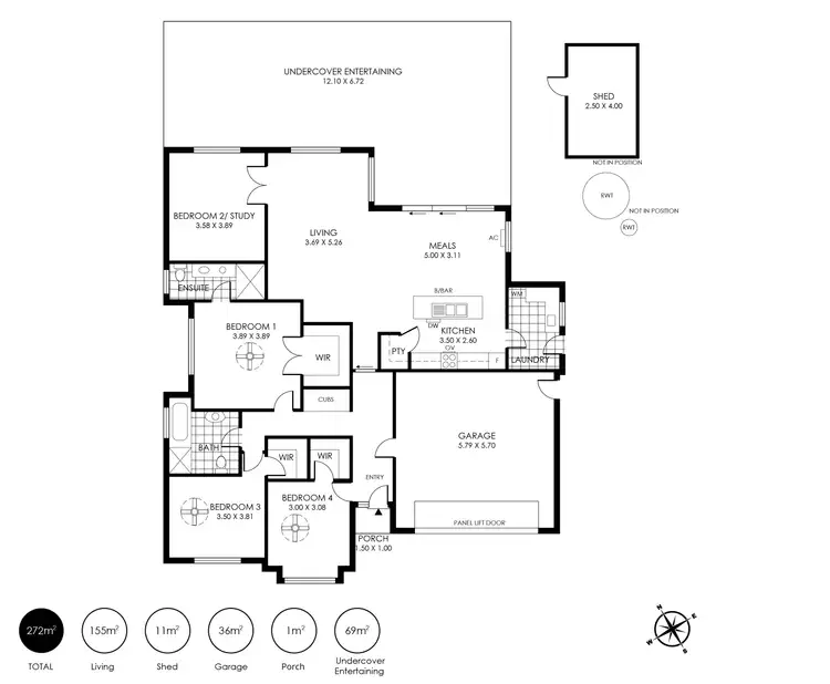 Floorplan of Homely house listing, 6/9A Childs Road, Mount Barker SA 5251