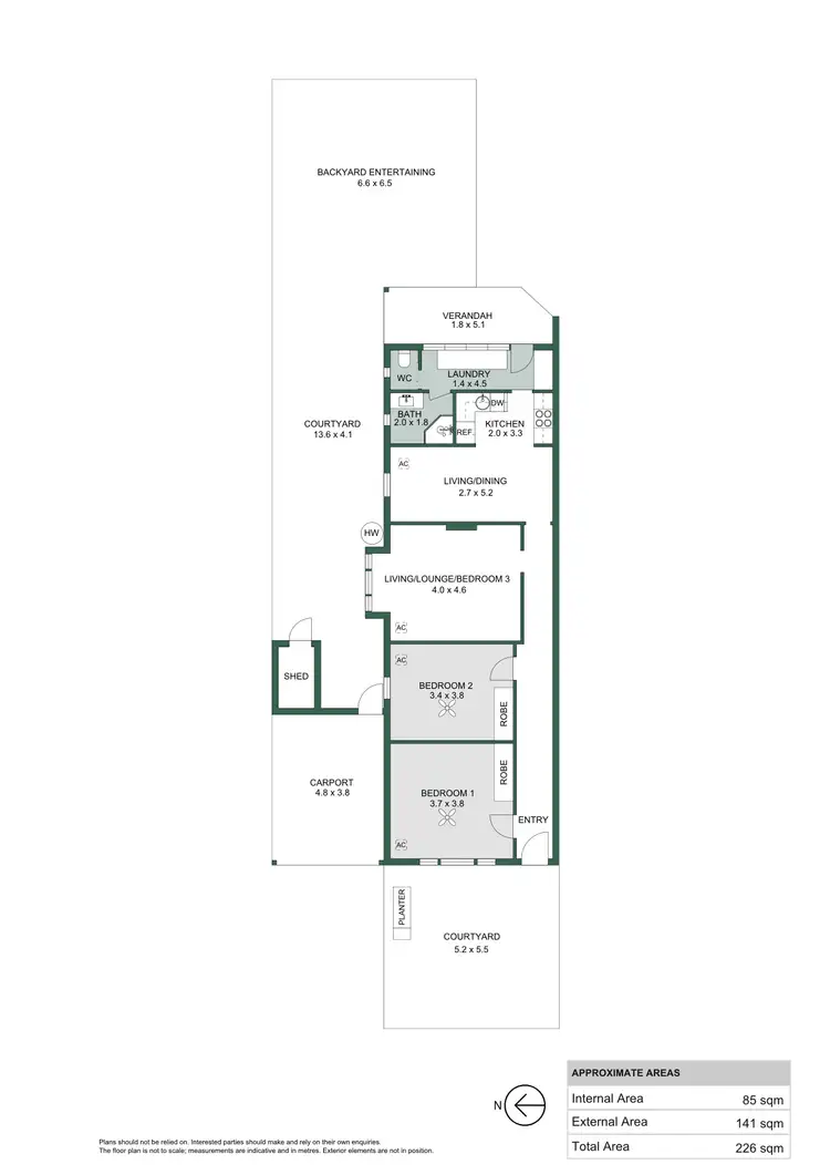 Floorplan of Homely house listing, 2/126 Partridge Street, Glenelg South SA 5045