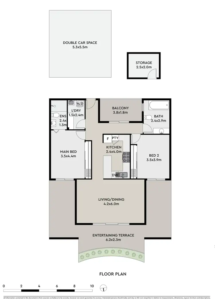 Floorplan of Homely apartment listing, 13/266 Princes Highway, Sylvania NSW 2224