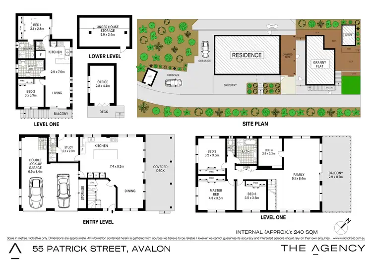 Floorplan of Homely house listing, 55 Patrick Street, Avalon Beach NSW 2107