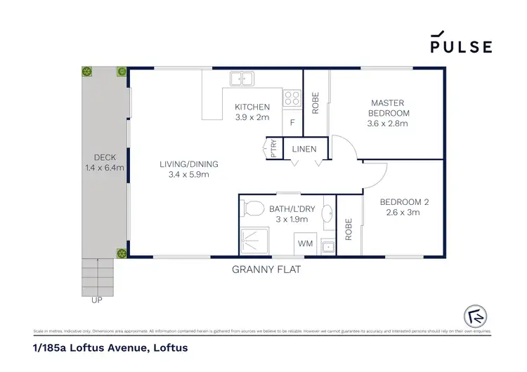 Floorplan of Homely apartment listing, 185B Loftus Avenue, Loftus NSW 2232