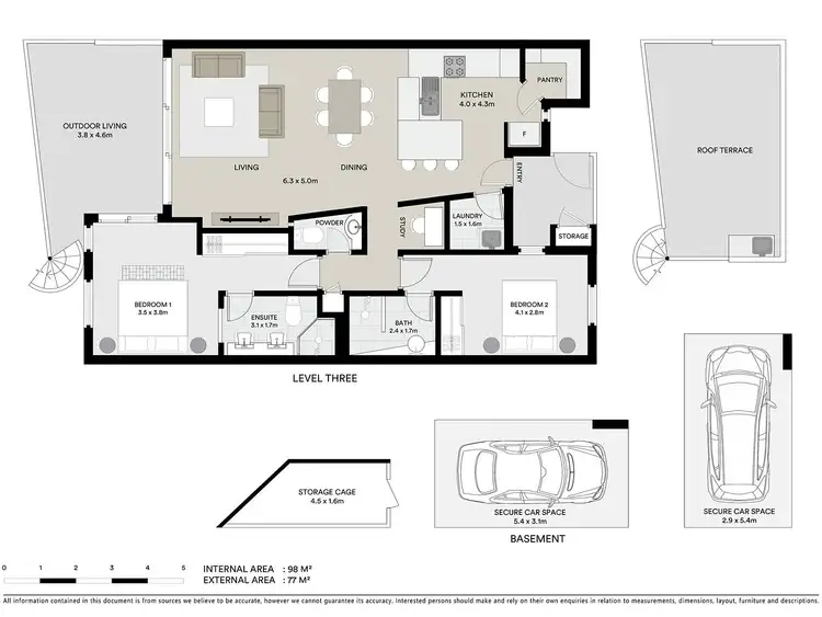 Floorplan of Homely apartment listing, 41/51 Grand Parade, Parrearra QLD 4575
