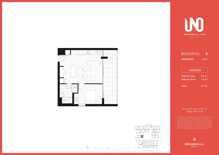 Floorplan of Homely apartment listing, 111/6 Paul Street, Zetland NSW 2017