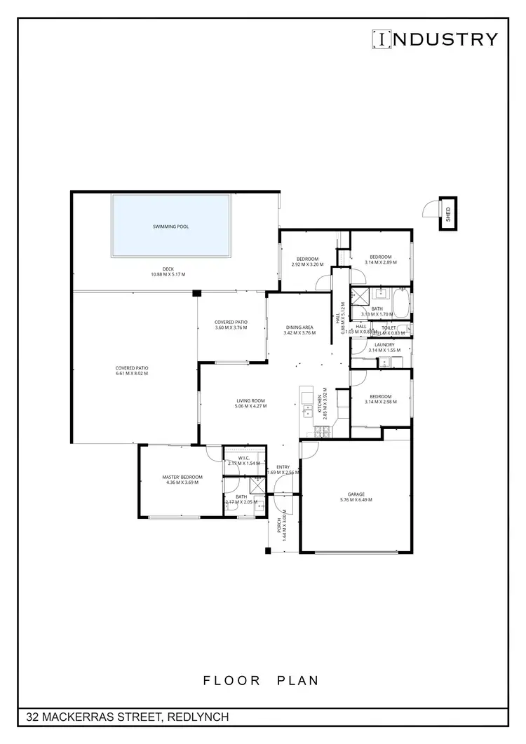 Floorplan of Homely house listing, 32 Mackerras Street, Redlynch QLD 4870