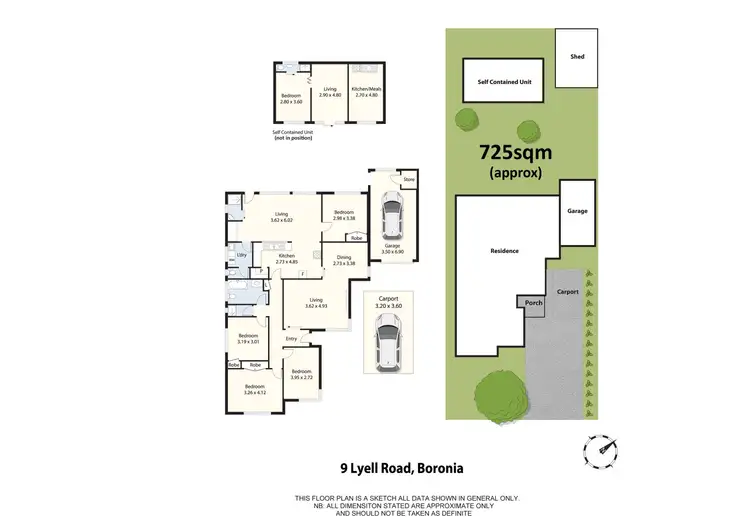Floorplan of Homely house listing, 9 Lyell Road, Boronia VIC 3155