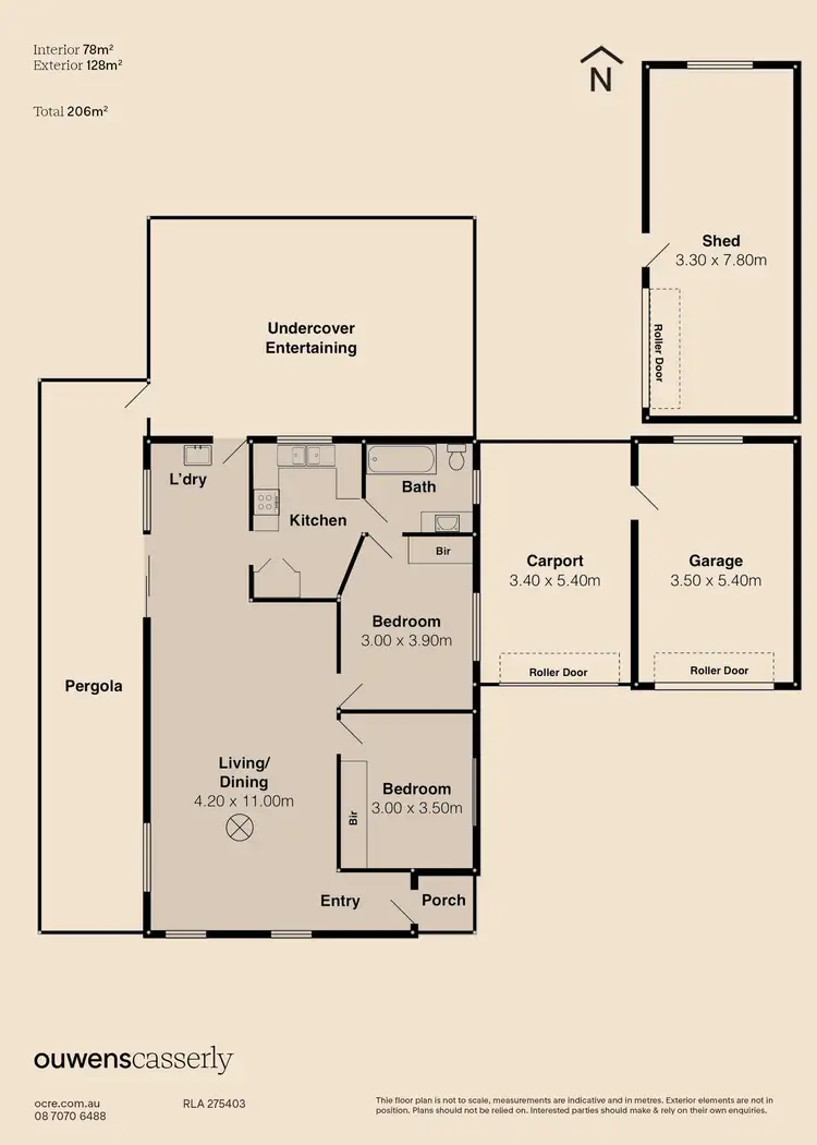Floorplan of Homely house listing, 48 Bailey Road, Middleton SA 5213