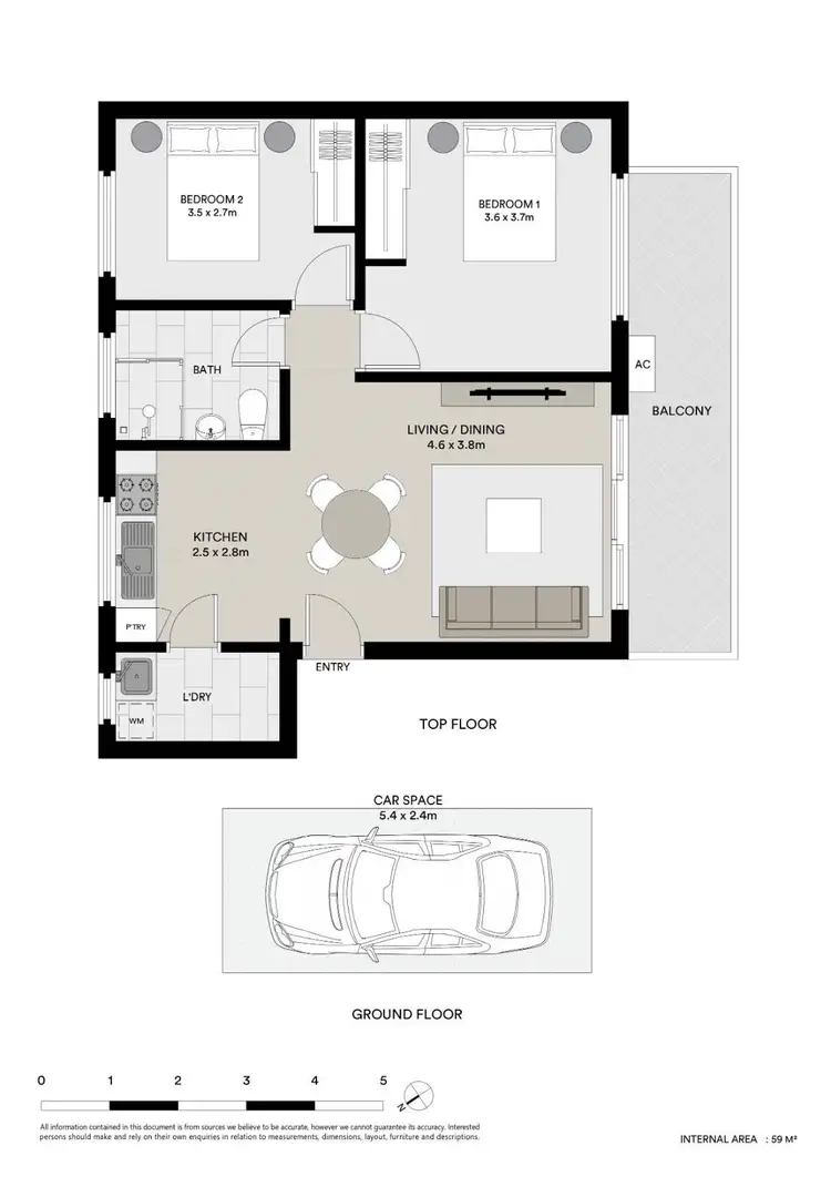 Floorplan of Homely apartment listing, 10/12 Goulding Road, Ryde NSW 2112