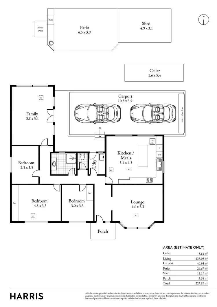 Floorplan of Homely house listing, 28 Thomson Avenue, Rostrevor SA 5073