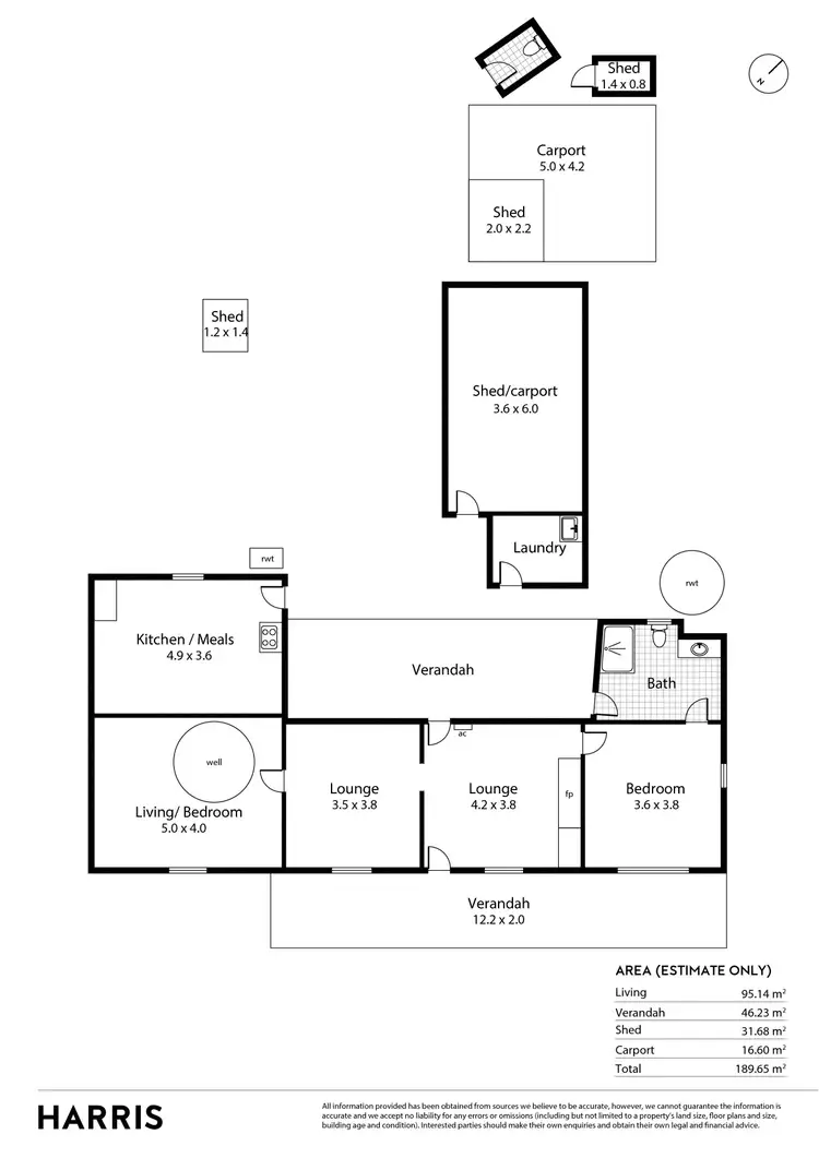 Floorplan of Homely house listing, 2 Meechi Road, Langhorne Creek SA 5255