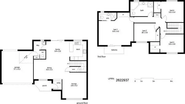 Floorplan of Homely townhouse listing, 6/60-62 Barina Downs Road, Norwest NSW 2153