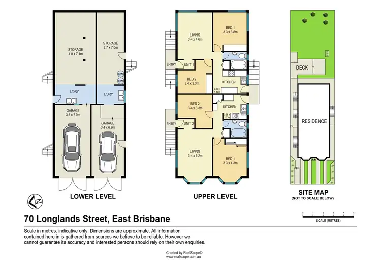 Floorplan of Homely unit listing, 1/70 Longlands Street, East Brisbane QLD 4169