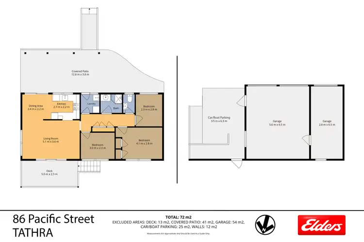 Floorplan of Homely house listing, 86 Pacific Street, Tathra NSW 2550
