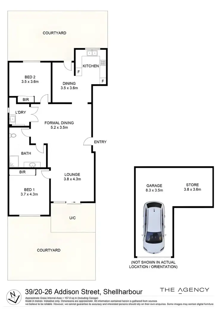 Floorplan of Homely unit listing, 39/20-26 Addison Street, Shellharbour NSW 2529