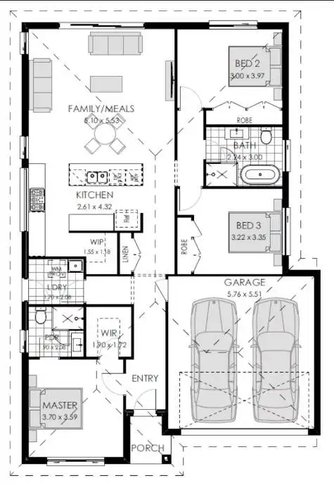 Floorplan of Homely house listing, Address available on request