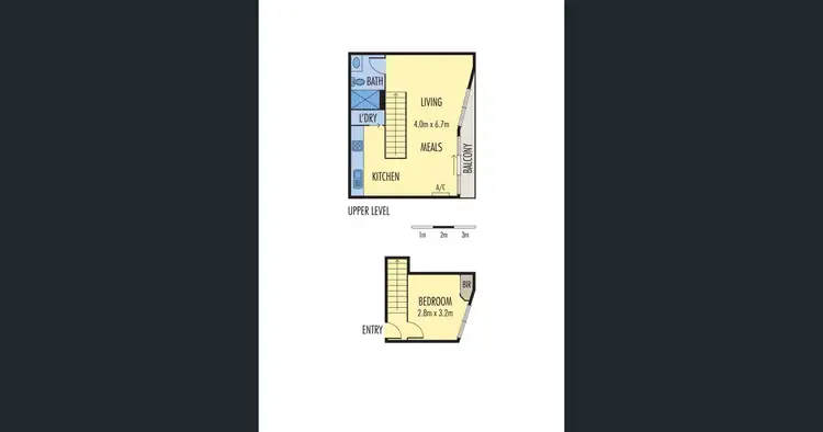 Floorplan of Homely apartment listing, 1407/325 Collins Street, Melbourne VIC 3000