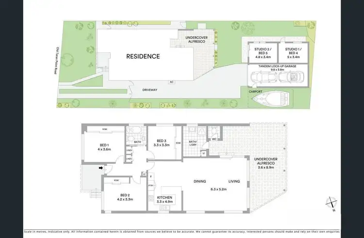 Floorplan of Homely house listing, 69 Old Taren Point Road, Taren Point NSW 2229