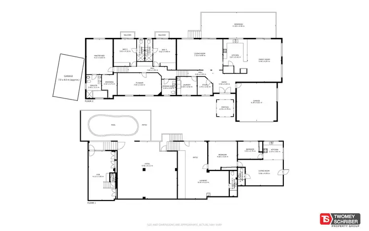 Floorplan of Homely house listing, 5 Richmond Court, Mooroobool QLD 4870