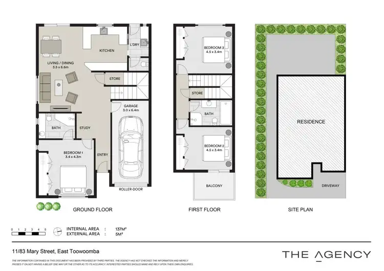 Floorplan of Homely apartment listing, 11/83 Mary Street, East Toowoomba QLD 4350