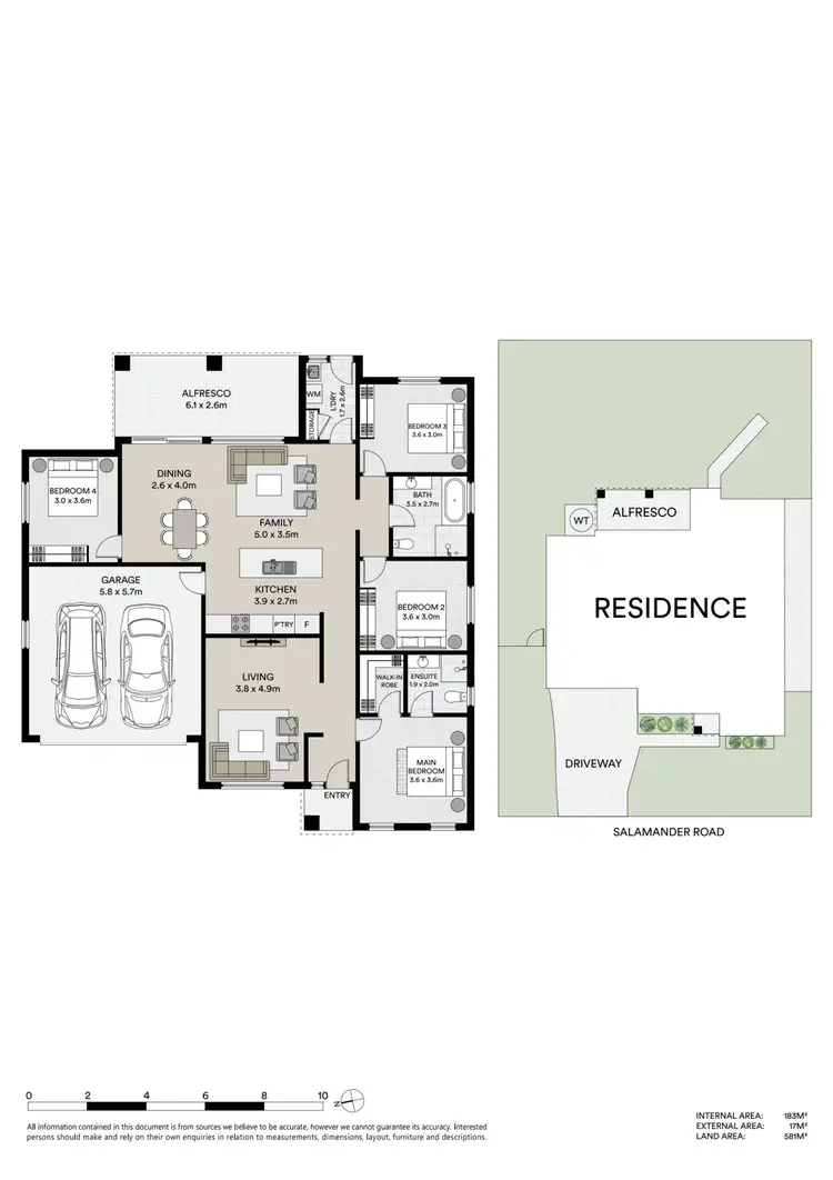 Floorplan of Homely house listing, 17 Salamander Road, Wadalba NSW 2259